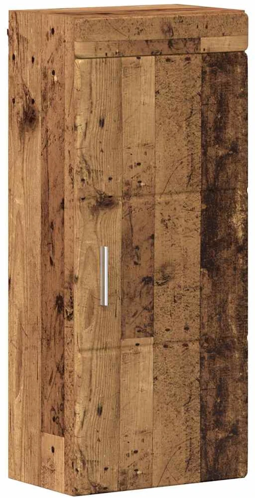 Vonios sieninė spintelė TULUM Senas medis 37 x 24,5 x 86 cm