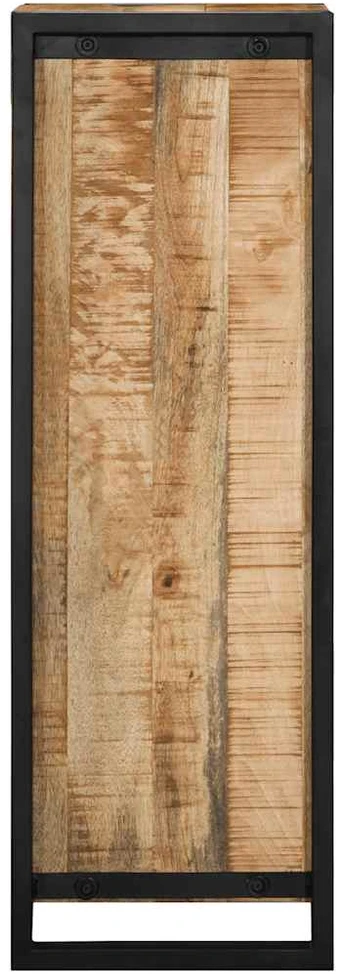 Vonios spintelė 40x30x90 cm Masyvi mediena Rough Mango