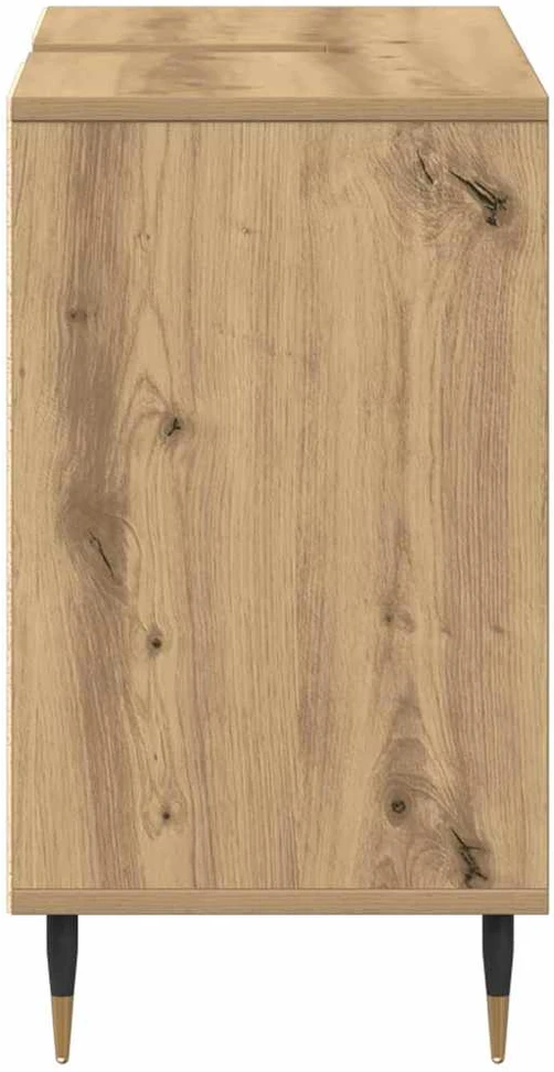 Vonios spintelė Amatininkų ąžuolas 80 x 33 x 60 cm
