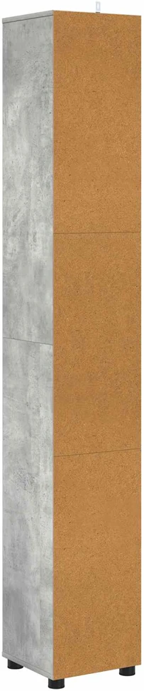 Vonios spintelė Betono pilka 30,5 x 30 x 195 cm