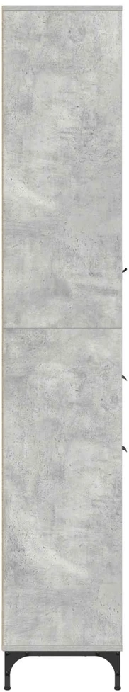 Vonios spintelė Betono pilka 31,5 x 33 x 190 cm