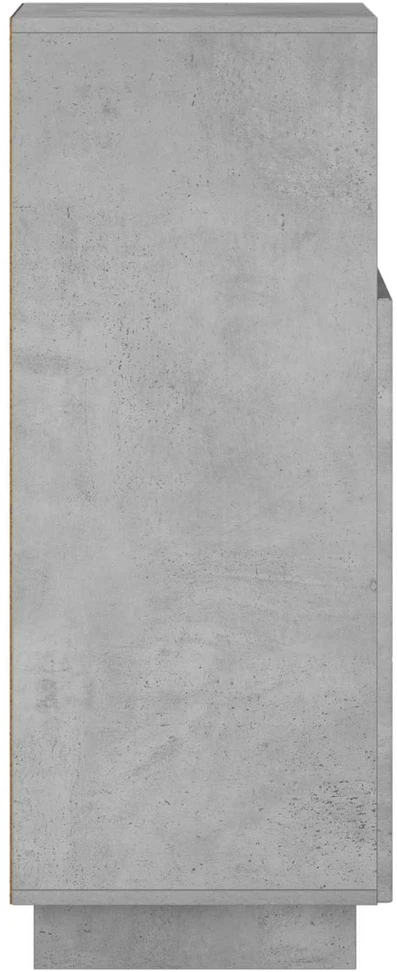 Vonios spintelė Betono pilka 36,5 x 38 x 95 cm Apdirbta mediena