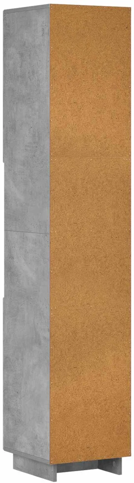 Vonios spintelė Betono pilka 36.5 x 38 x 180 cm