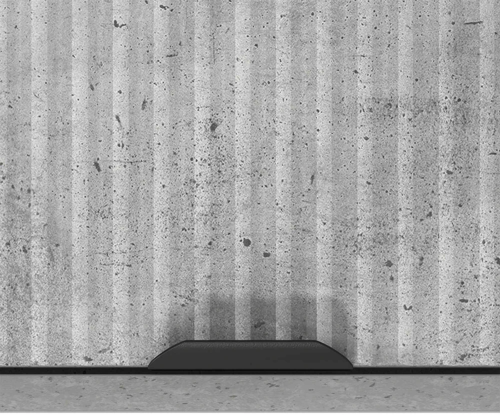 Vonios spintelė Betono pilka 39 x 23,5 x 65 cm