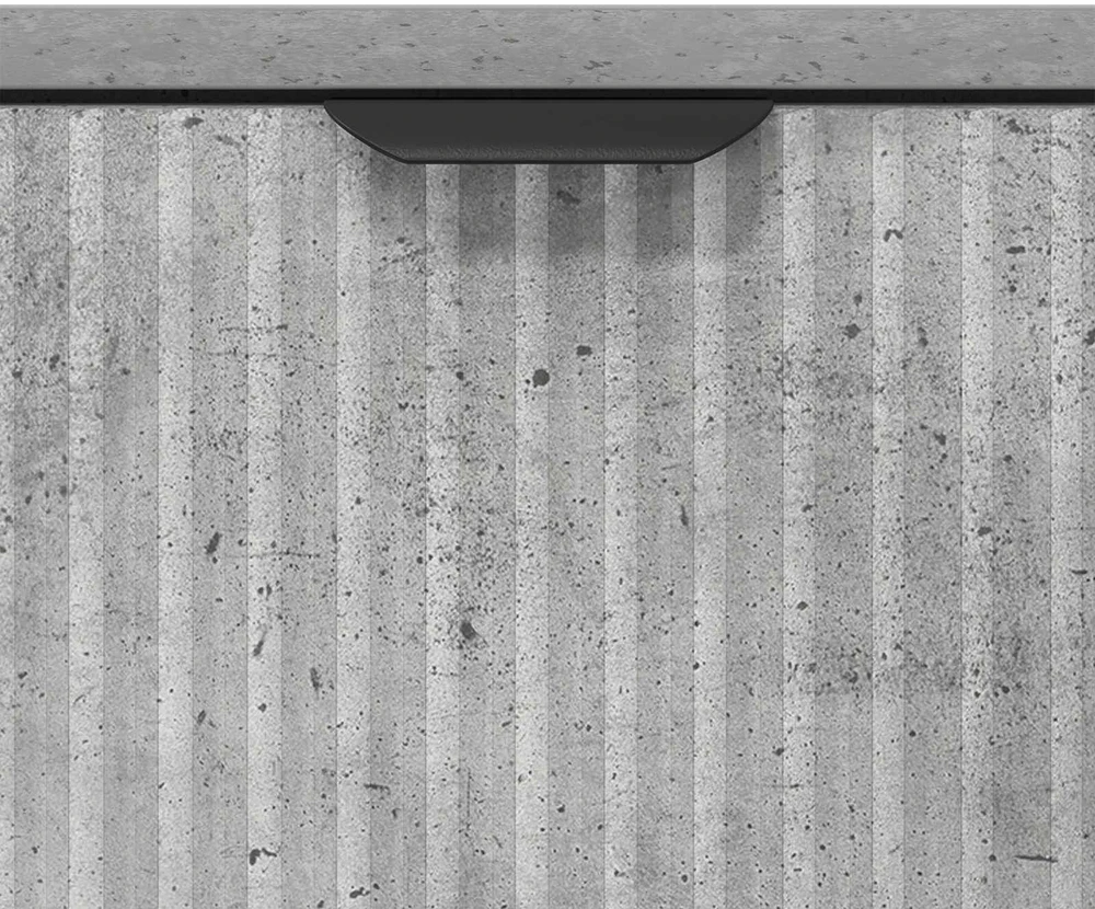 Vonios spintelė Betono pilka 39,5 x 36 x 88 cm