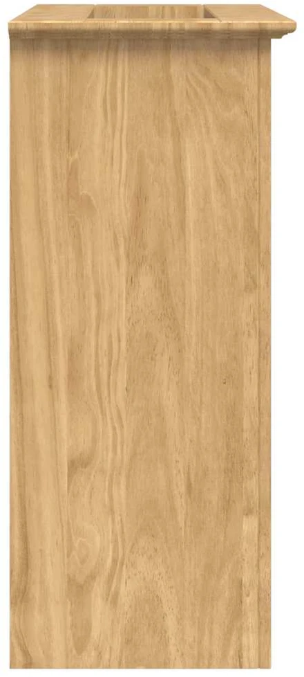Vonios spintelė BODO Medus ruda 70 x 35 x 80 cm