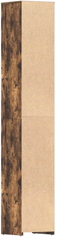 Vonios spintelė, dūminio ąžuolo, 30x30x183,5cm, mediena