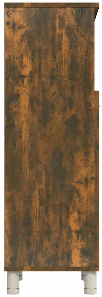 Vonios spintelė, dūminio ąžuolo, 30x30x95cm, apdirbta mediena