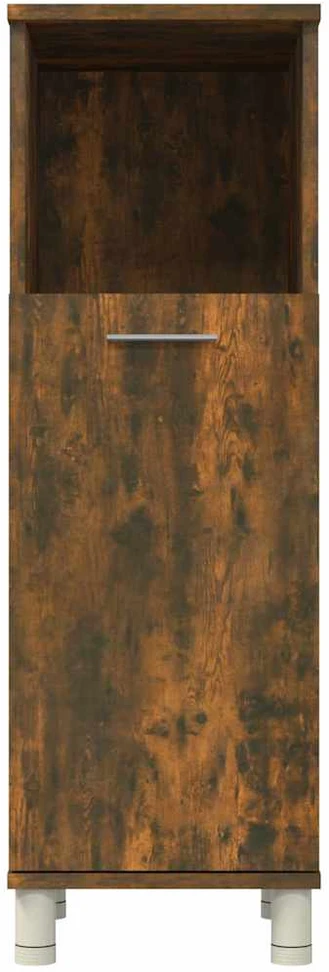 Vonios spintelė, dūminio ąžuolo, 30x30x95cm, apdirbta mediena