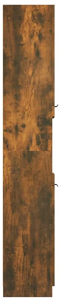 Vonios spintelė, dūminio ąžuolo, 32x34x188,5cm, mediena