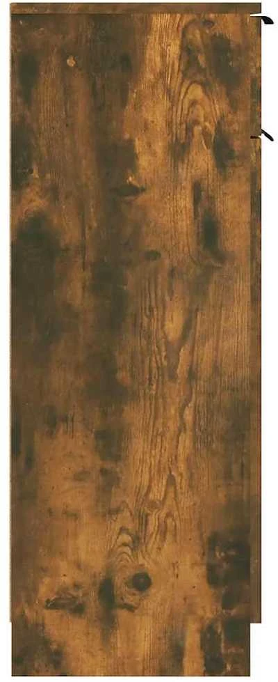 Vonios spintelė, dūminio ąžuolo, 32x34x90cm, apdirbta mediena