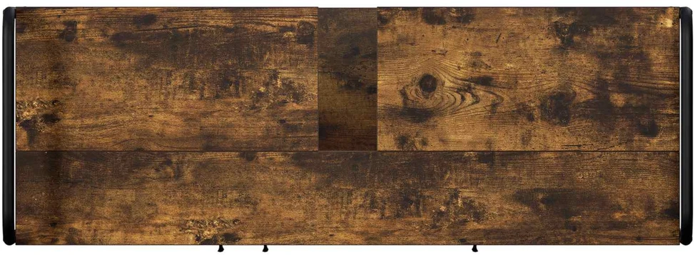 Vonios spintelė Dūminio ąžuolo 95 x 34 x 61 cm Apdirbta mediena