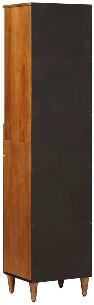 Vonios spintelė graikinis riešutmedis 38 x 33 x 160 cm