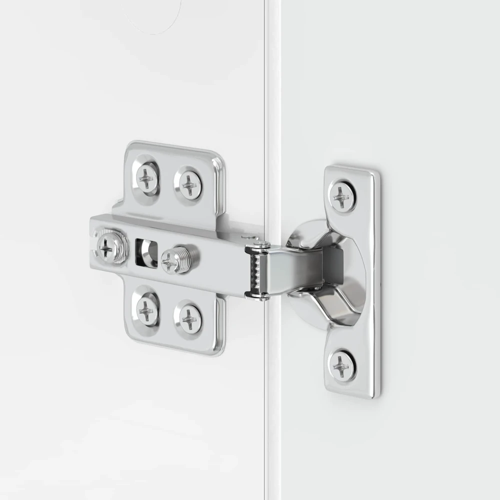 Vonios spintelė Itin blizgi balta 36.5 x 38 x 180 cm