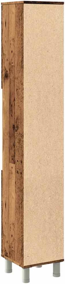 Vonios spintelė Old Wood 30x30x179 cm Engineered Wood