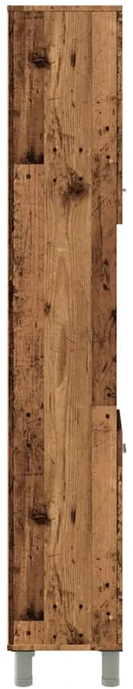 Vonios spintelė Old Wood 30x30x179 cm Engineered Wood
