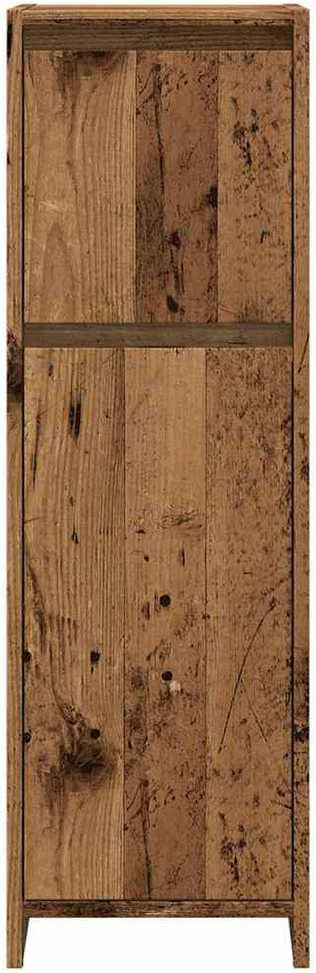 Vonios spintelė Old Wood 30x30x95 cm Engineered Wood