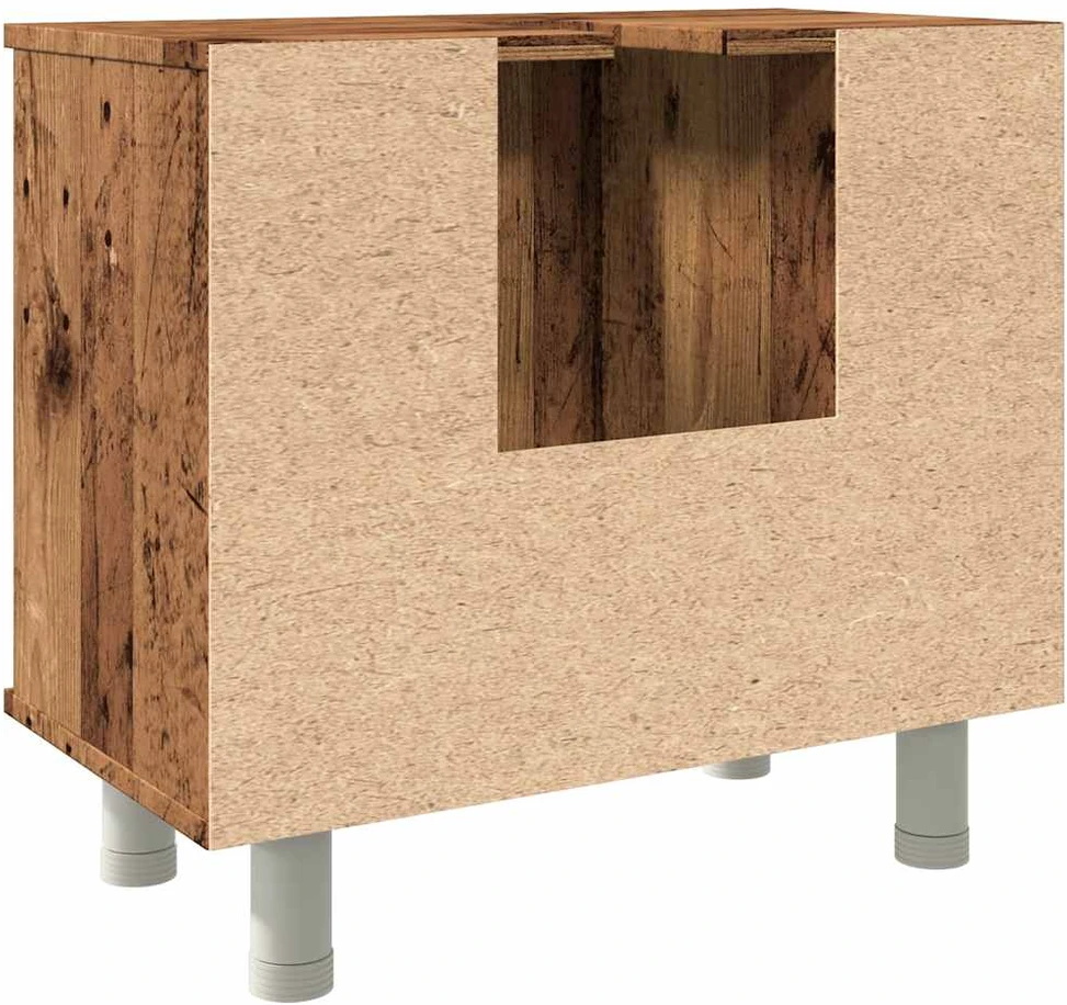 Vonios spintelė Old Wood 60x32x53,5 cm Engineered Wood