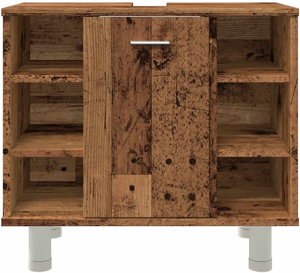 Vonios spintelė Old Wood 60x32x53,5 cm Engineered Wood