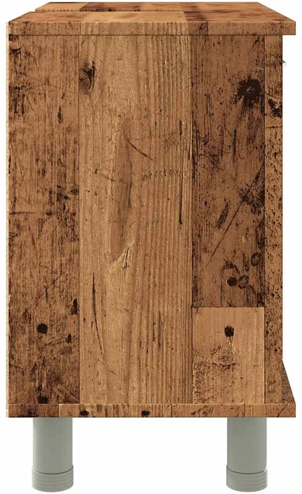 Vonios spintelė Old Wood 60x32x53,5 cm Engineered Wood