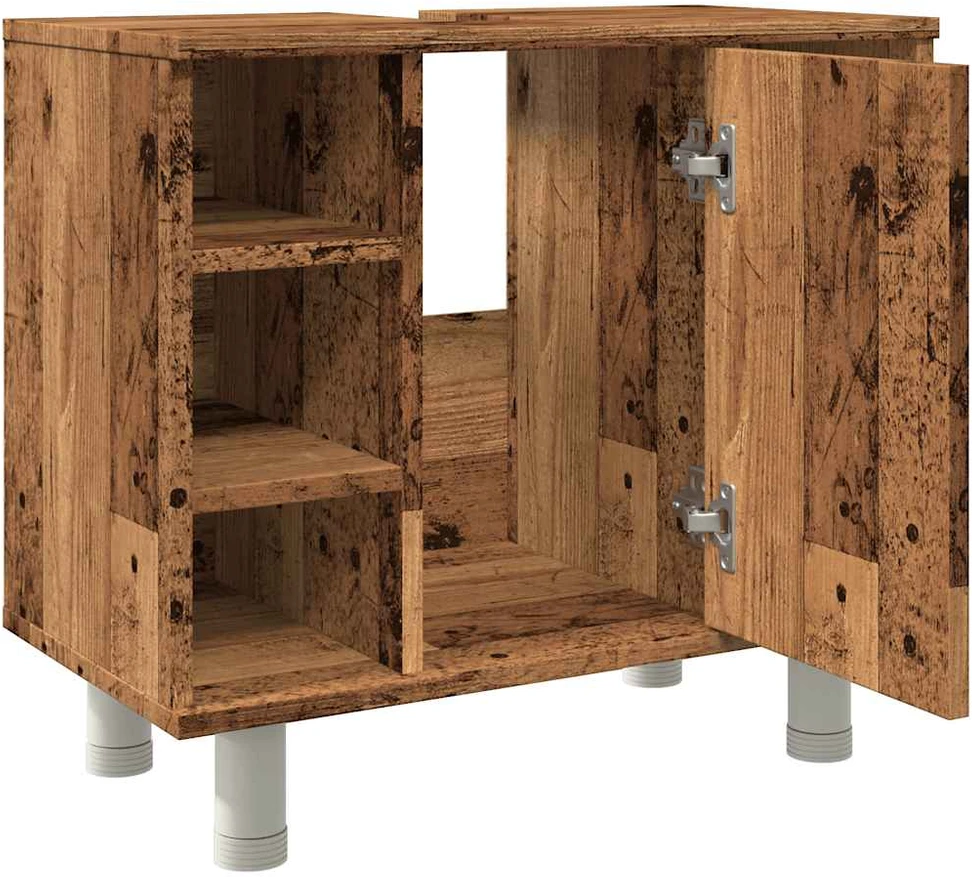 Vonios spintelė Old Wood 60x32x53,5 cm Engineered Wood