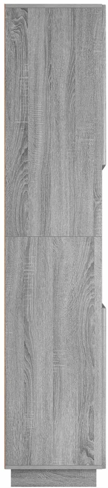 Vonios spintelė Pilka Sonoma 36.5 x 38 x 180 cm