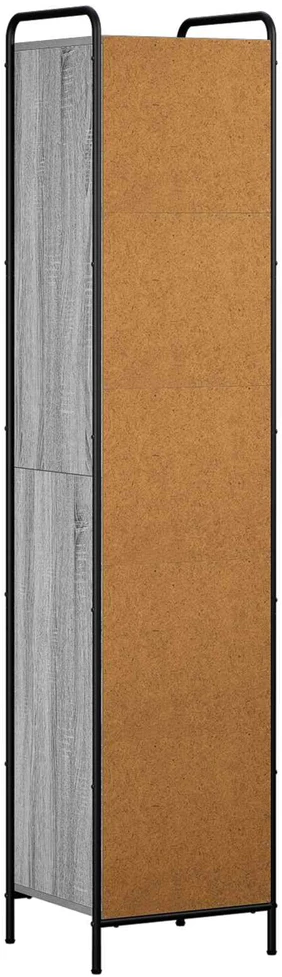 Vonios spintelė Pilka Sonoma 46 x 36 x 181 cm Apdirbta mediena