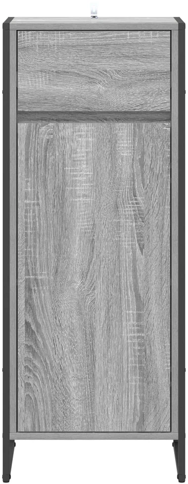Vonios spintelė Pilkas Sonoma 40 x 30 x 100 cm Apdirbta mediena