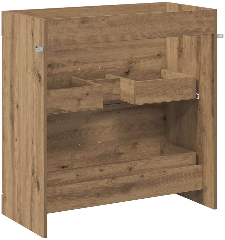 Vonios spintelė po kriaukle Artisano ąžuolo 78,5 x 37,5 x 81 cm