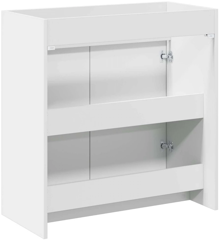 Vonios spintelė po kriaukle Balta 78,5 x 37,5 x 81 cm
