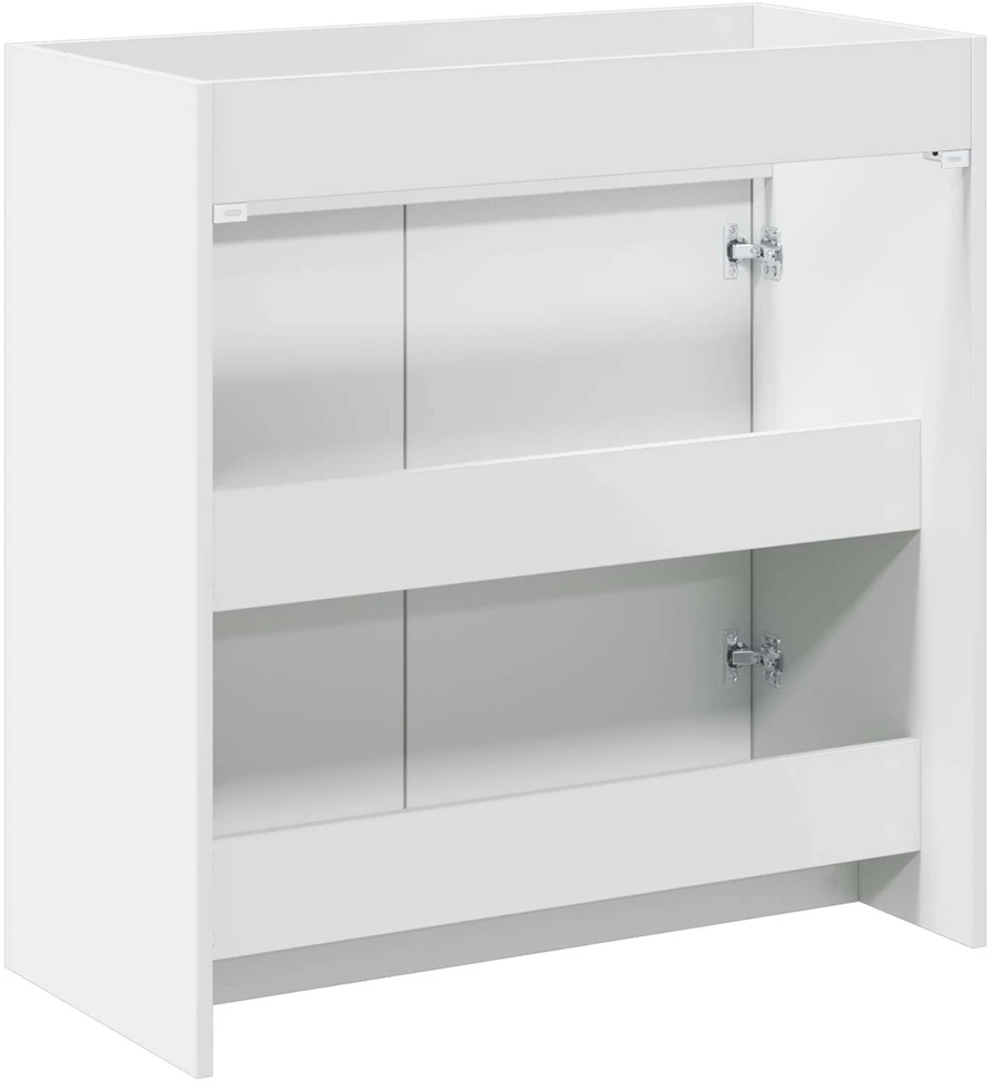 Vonios spintelė po kriaukle Balta 78,5 x 37,5 x 81 cm