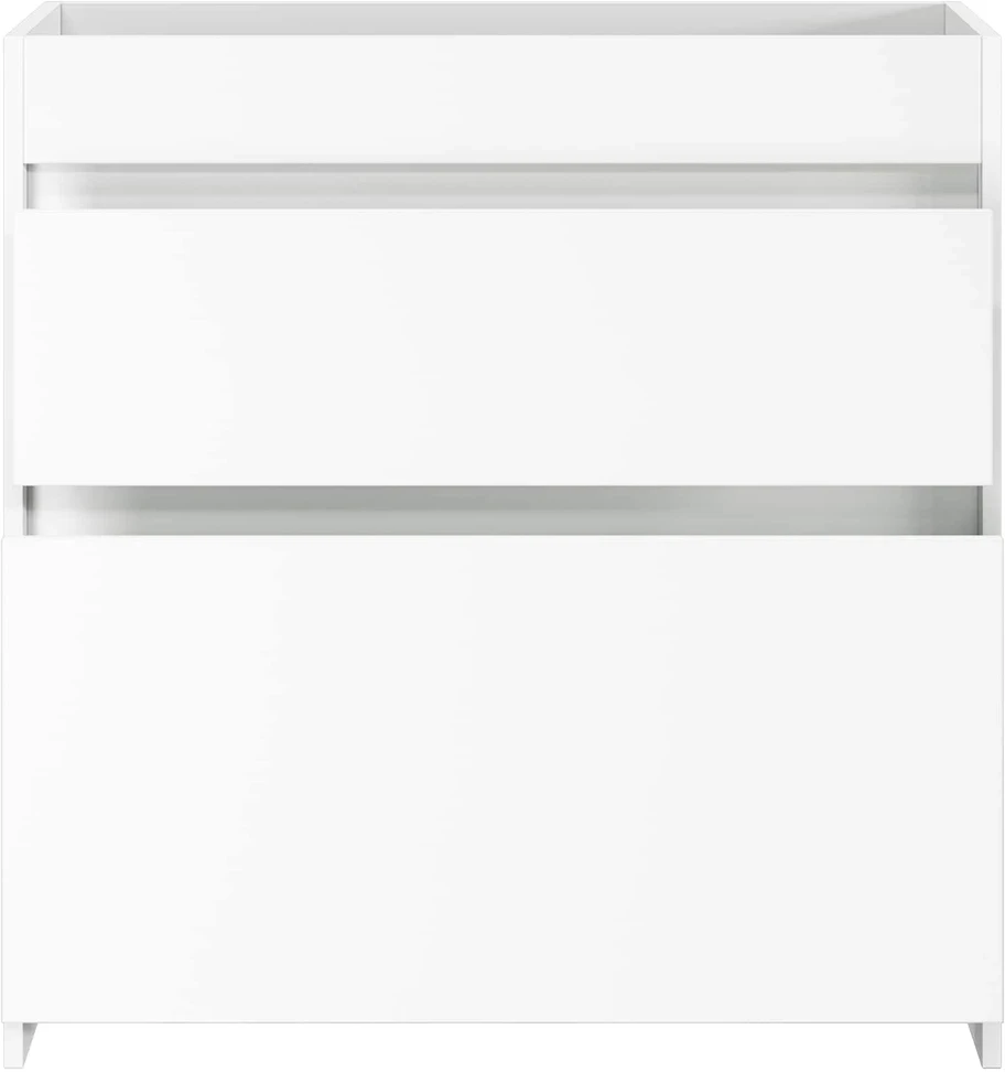 Vonios spintelė po kriaukle Balta 78,5 x 37,5 x 81 cm