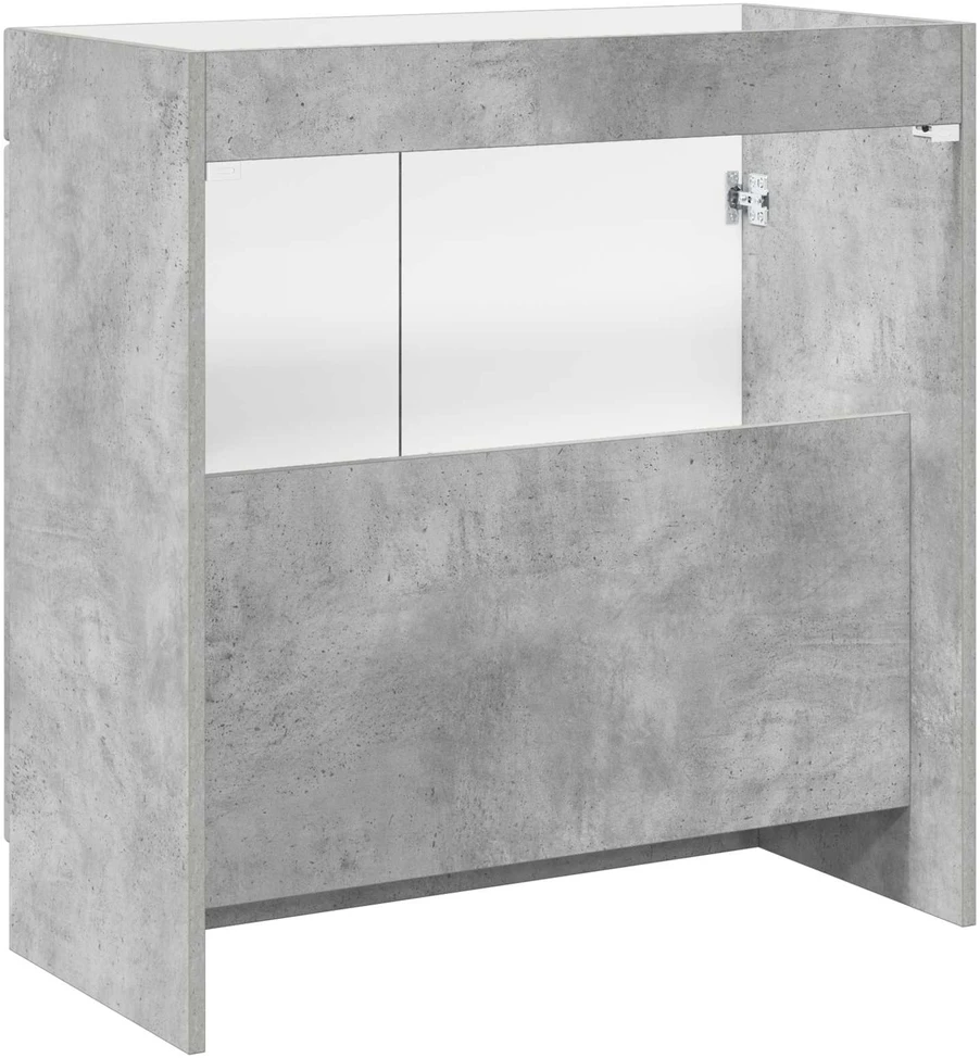 Vonios spintelė po kriaukle Betono pilka 78,5 x 37,5 x 81 cm