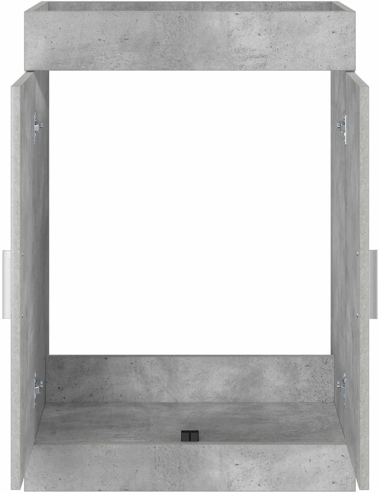 Vonios spintelė po kriaukle Betono pilka 78,5 x 37,5 x 81 cm