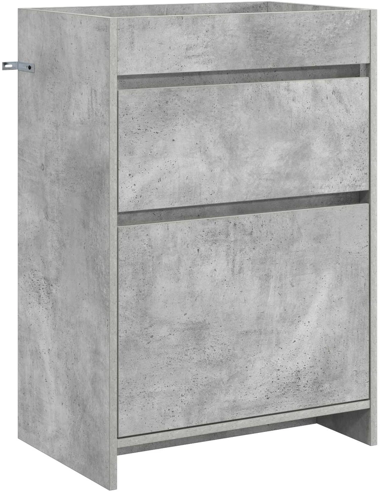 Vonios spintelė po kriaukle Betono pilka 56 x 37,5 x 81 cm