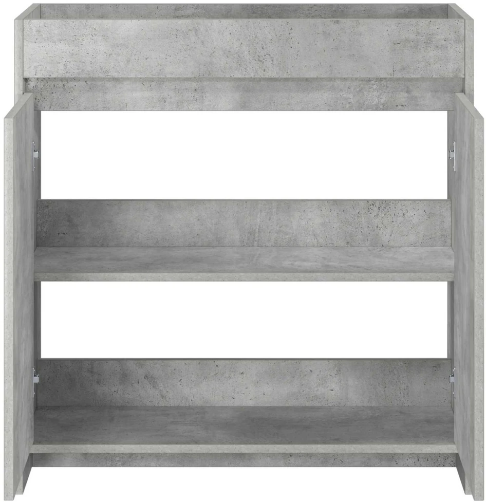 Vonios spintelė po kriaukle Betono pilka 78,5 x 37,5 x 81 cm