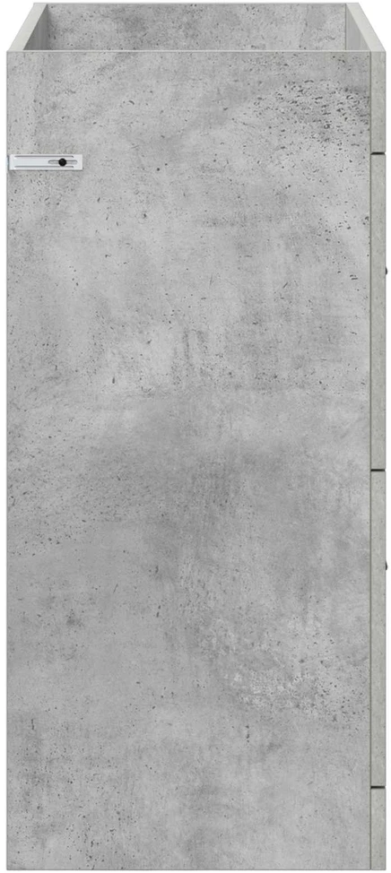 Vonios spintelė po kriaukle Betono pilka 78,5 x 37,5 x 81 cm