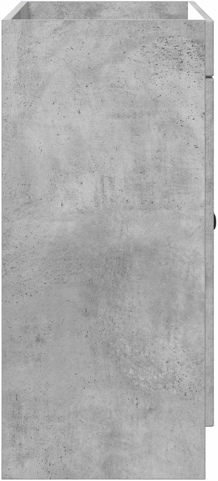Vonios spintelė po kriaukle Betono pilka 78,5 x 37,5 x 81 cm