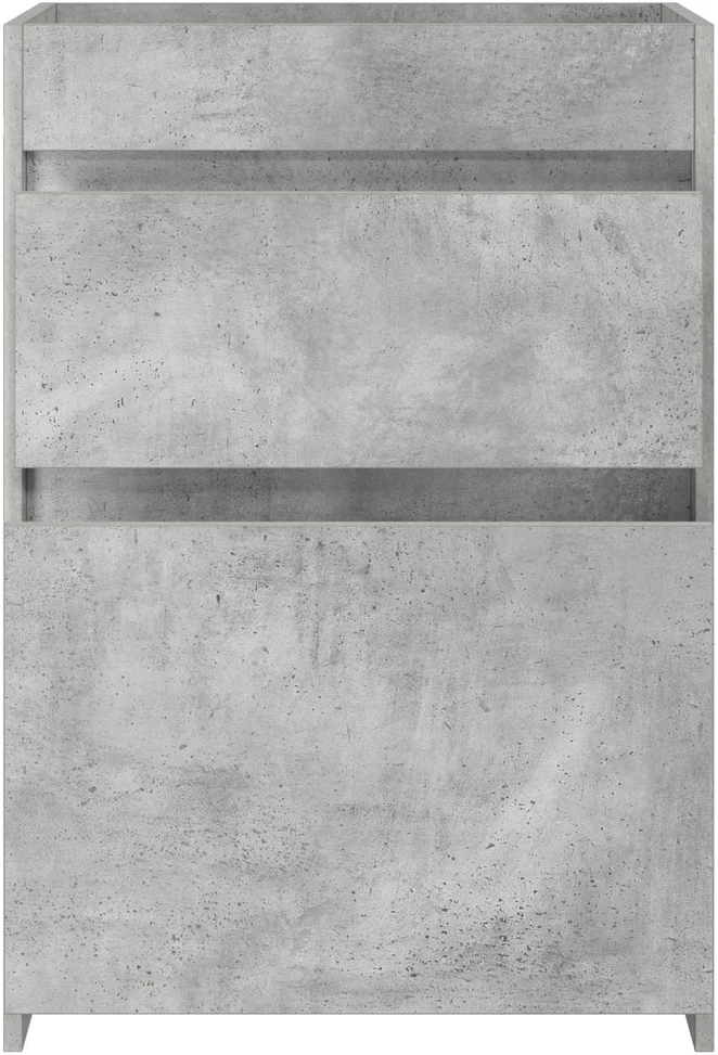 Vonios spintelė po kriaukle Betono pilka 56 x 37,5 x 81 cm