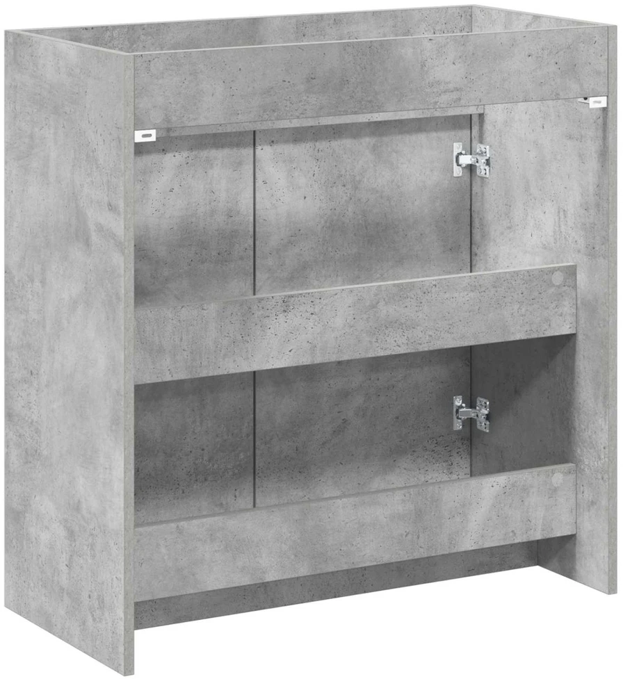 Vonios spintelė po kriaukle Betono pilka 78,5 x 37,5 x 81 cm
