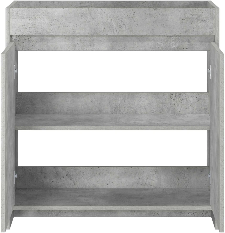 Vonios spintelė po kriaukle Betono pilka 78,5 x 37,5 x 81 cm