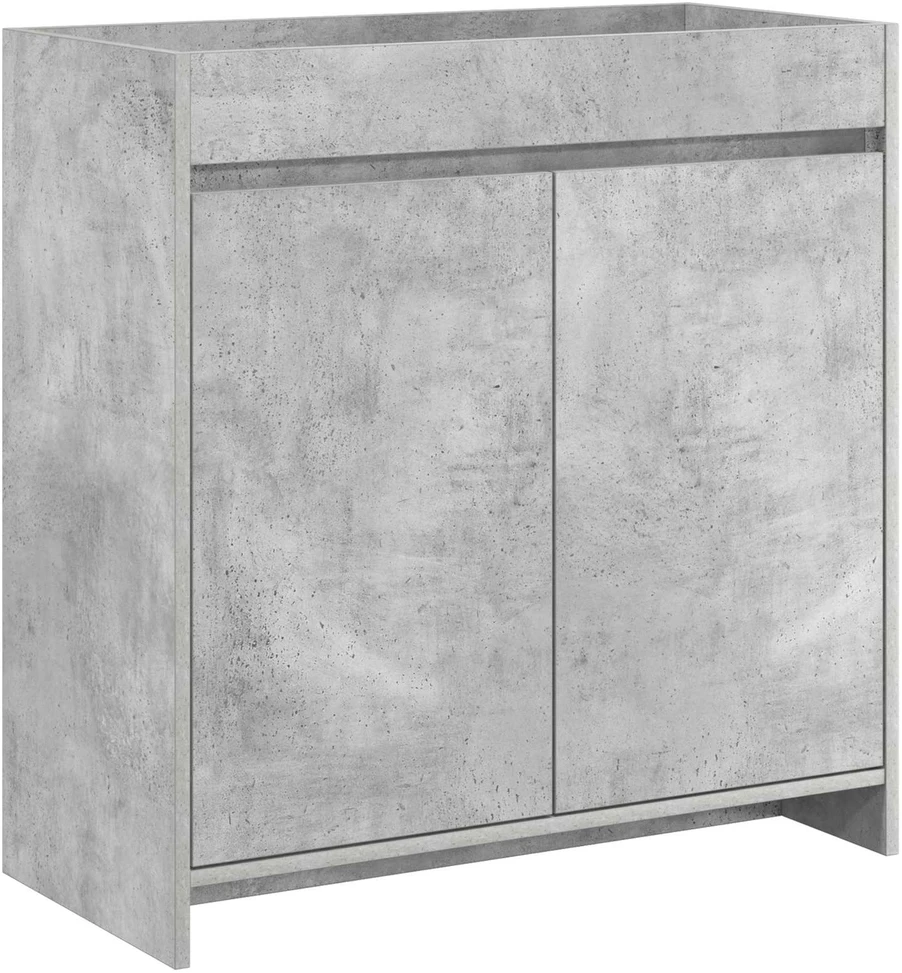 Vonios spintelė po kriaukle Betono pilka 78,5 x 37,5 x 81 cm