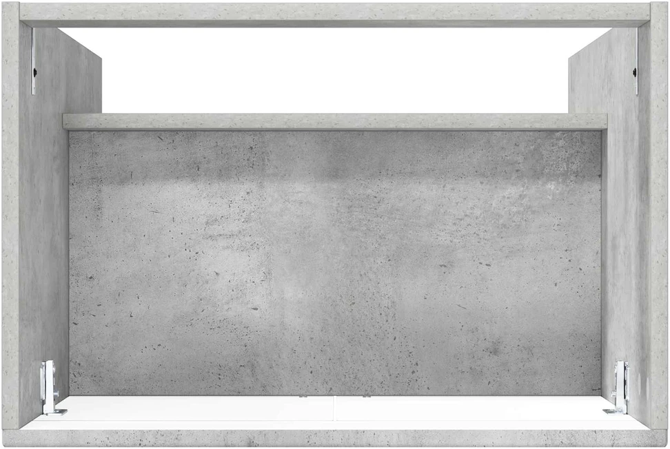 Vonios spintelė po kriaukle Betono pilka 56 x 37,5 x 81 cm