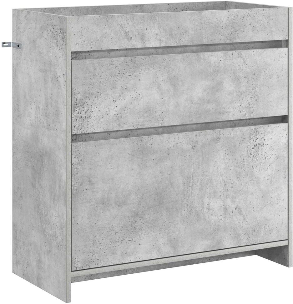 Vonios spintelė po kriaukle Betono pilka 78,5 x 37,5 x 81 cm