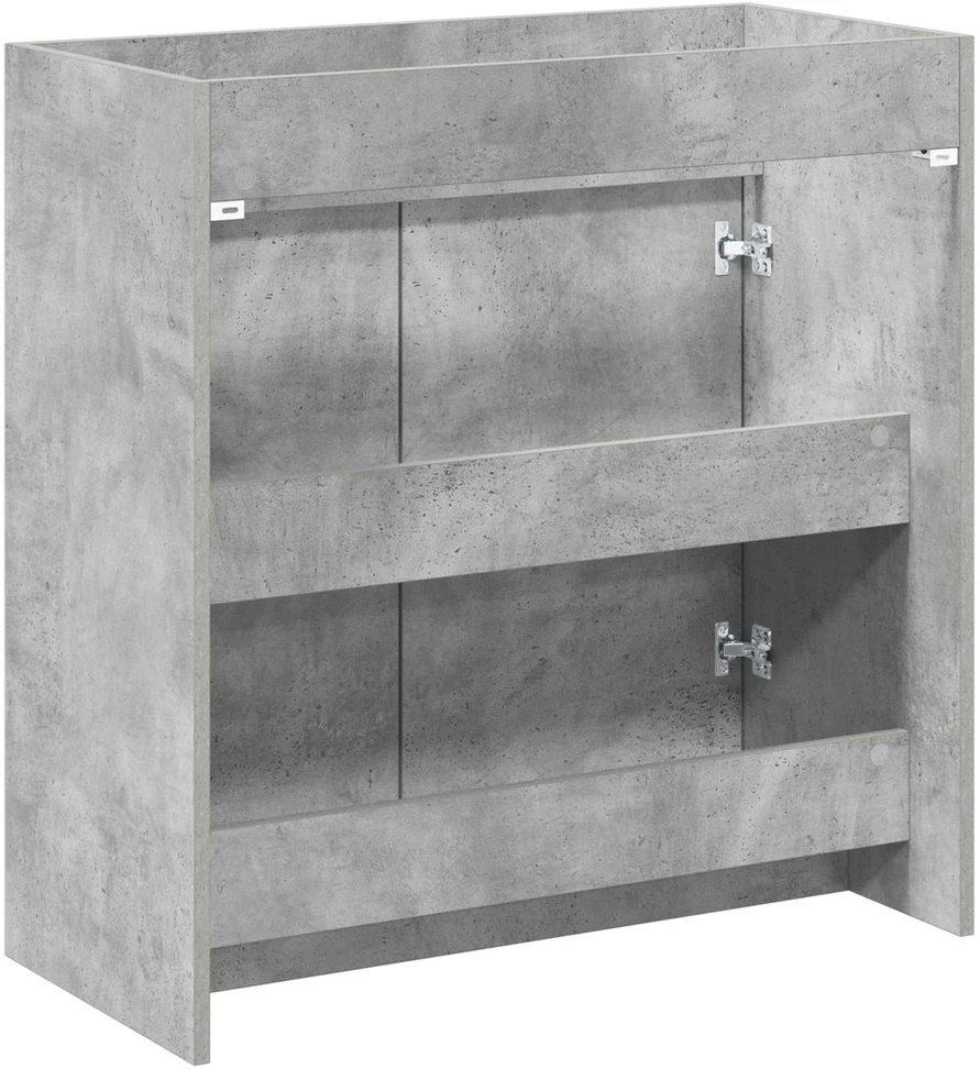 Vonios spintelė po kriaukle Betono pilka 78,5 x 37,5 x 81 cm