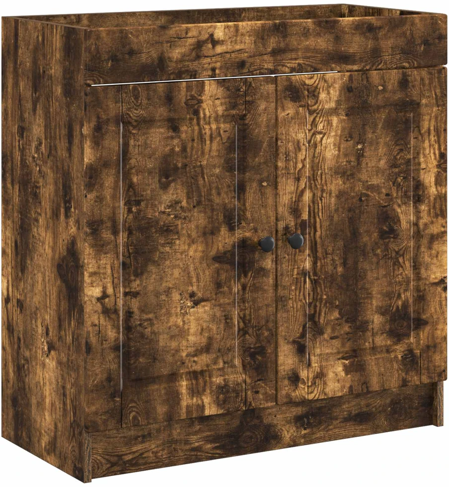 Vonios spintelė po kriaukle Dūminio ąžuolo 78,5 x 37,5 x 81 cm