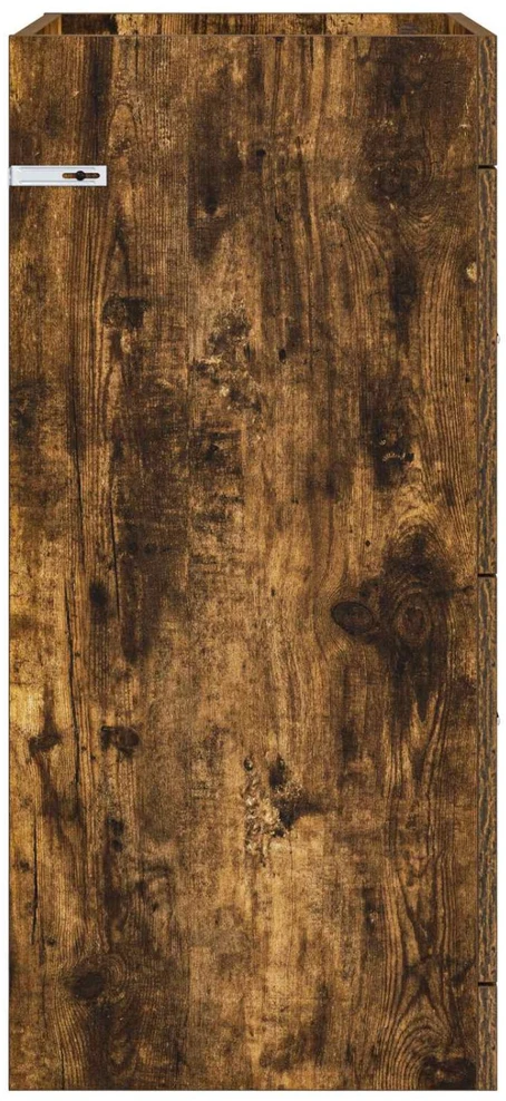 Vonios spintelė po kriaukle Dūminio ąžuolo 56 x 37,5 x 81 cm