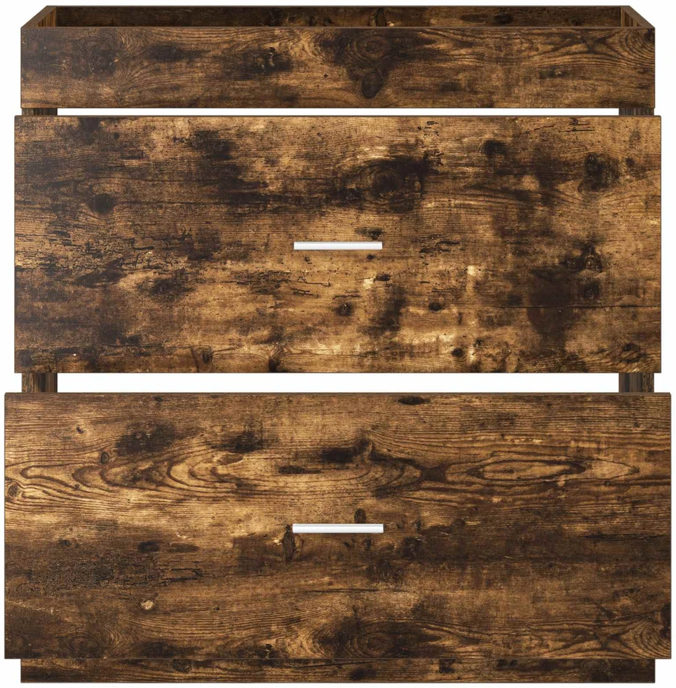 Vonios spintelė po kriaukle Dūminio ąžuolo 78,5 x 37,5 x 81 cm