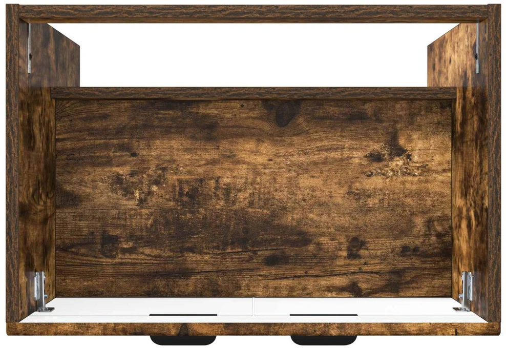 Vonios spintelė po kriaukle Dūminio ąžuolo 78,5 x 37,5 x 81 cm
