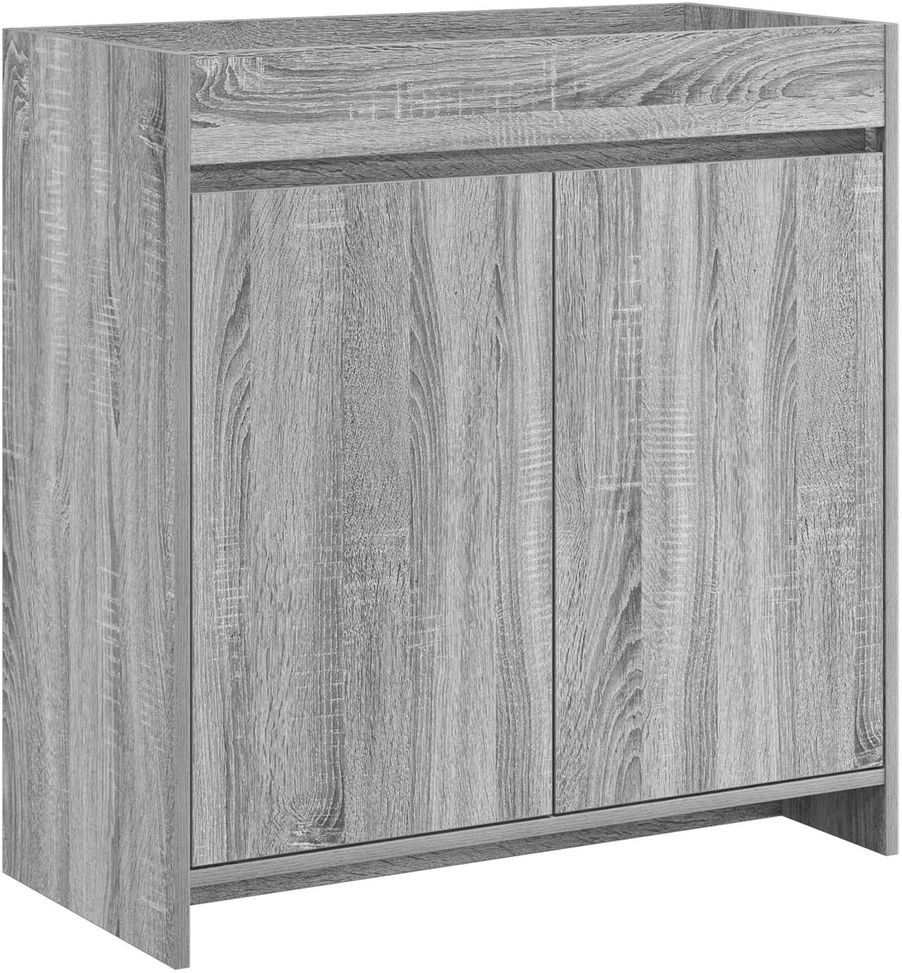 Vonios spintelė po kriaukle Pilka Sonoma 78,5 x 37,5 x 81 cm